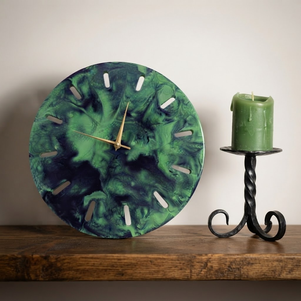 Reloj Esmeralda Nocturna