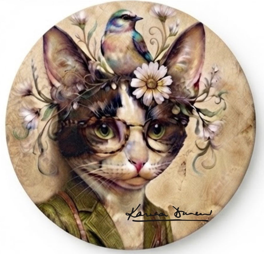 Gato y Pajaro