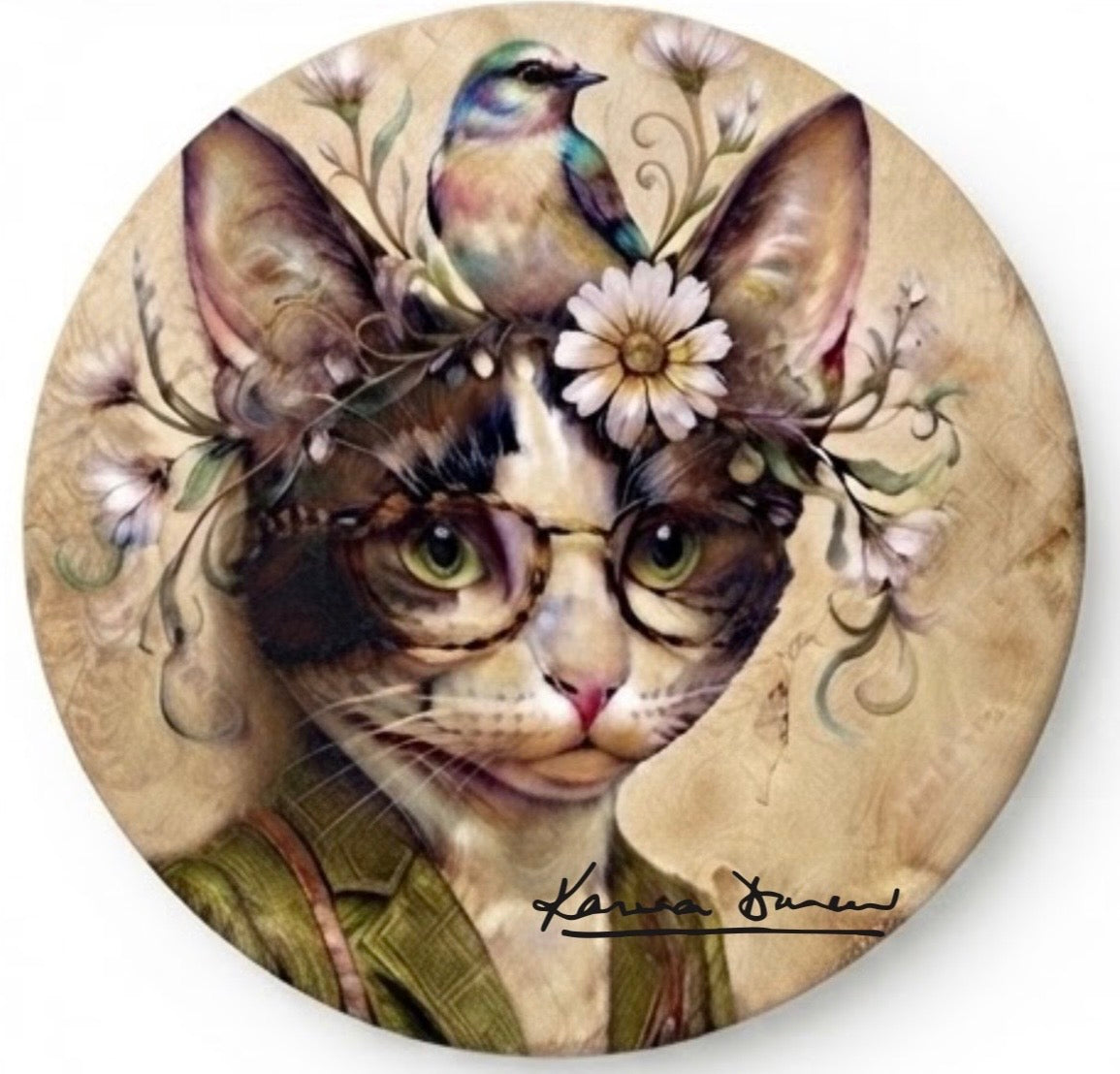 Gato y Pajaro